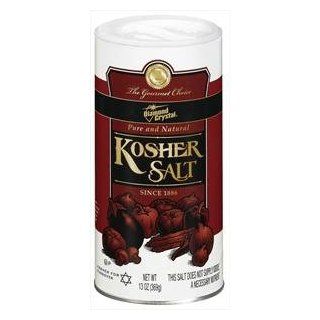 Diamond Crystal Kosher Salt, 13 Ounce Rounds (Pack of 12)  Grocery & Gourmet Food