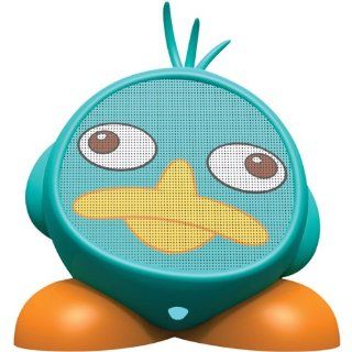Disney Phineas and Ferbs' Perry the Platypus Rechargeable Portable Character Mini Speaker for iPod/MP3 Player: Computers & Accessories