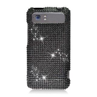 Eagle Cell PDHTCHOLIDAYF01 RingBling Brilliant Diamond Case for HTC Vivid/Holiday   Retail Packaging   Black: Cell Phones & Accessories