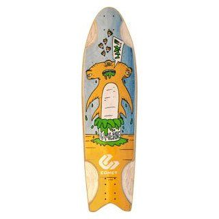 Comet Grease Hammer 36" Longboard Deck   9.875x36 : Longboard Skateboards : Sports & Outdoors