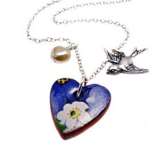 ceramic meadow necklace by eve&fox