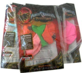 Disney Power Rangers Party Balloons (6 Pcs Pack): Sports & Outdoors