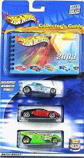 Hot Wheels 2003 Collector's Guide 3 Car Pack and Book Exclusive Paint SOOO Fast Toys & Games