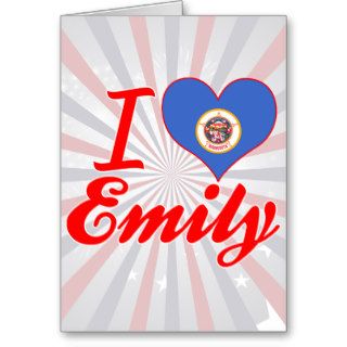 I Love Emily, Minnesota Cards