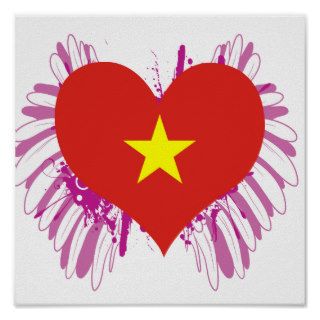 Buy Vietnam Flag Poster
