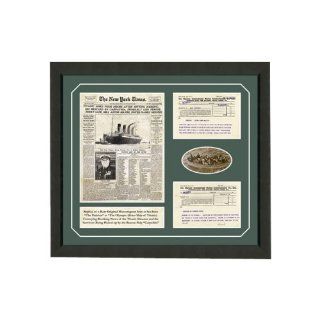 Titanic Memorabilia   New York Times Framed Art: Kitchen & Dining