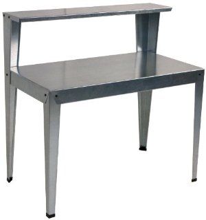 Poly Te by Galvanized Potting Bench : Metal Table : Patio, Lawn & Garden