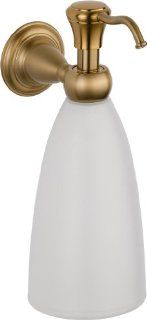 Delta Faucet 75055 CZ Victorian Soap/Lotion Dispenser and Bottle, Champagne Bronze   In Sink Soap Dispensers  