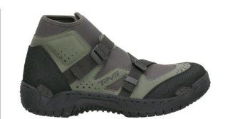 Teva Avator SR Black/Olive Green Strap Water Sandals Hiking Trailing Men Shoes (12): Sports & Outdoors