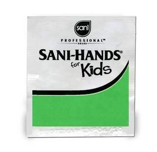 Sani hands Hand Wipes for Kids Pocket Packet 3000 : Hand Sanitizers : Beauty