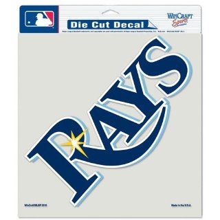 Tampa Bay Rays Full Color Die Cut Car Window Sticker Decal (8x8 Inches) : Sports Fan Automotive Decals : Sports & Outdoors