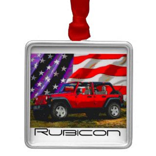 2010 Jeep Wrangler Rubicon Unlimited Ornament