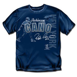 New York Yankees MLB Robinson Cano Players Stitch" Mens Tee (Navy) (X Large)" : Sports Fan T Shirts : Sports & Outdoors