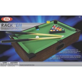 Ideals RackEm Tabletop Portable Pool Game