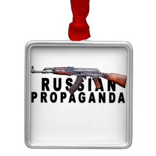 AK 47 Russian Propaganda Vintage Style T shirt N.p Ornament