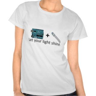 Arduino + RGB LED  Inspiration T Shirts