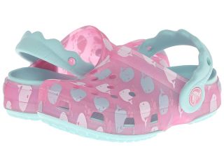Crocs Kids Chameleons Whales Girls Shoes (Pink)