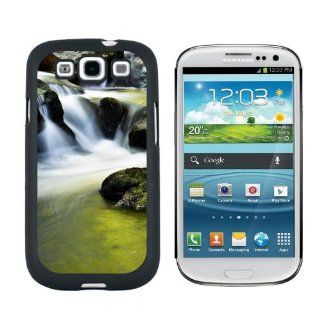 Mossy Stream Waterfall Ireland Snap On Hard Protective Case for Samsung Galaxy S3   Black: Cell Phones & Accessories