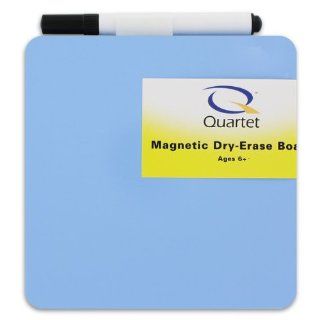 Quartet Magnetic Dry Erase Board, 5 x 5 in, Blue   MDT12 : Easel Style Dry Erase Boards : Office Products