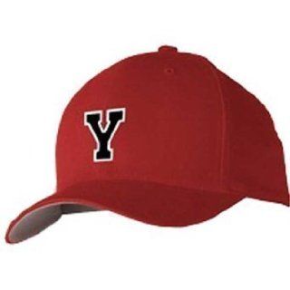Curb Your Enthusiasm Yari's Fitted Red Baseball Hat Cap at  Mens Clothing store
