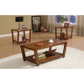 Wildon Home ® Amalga Angled 3 Piece Coffee Table Set