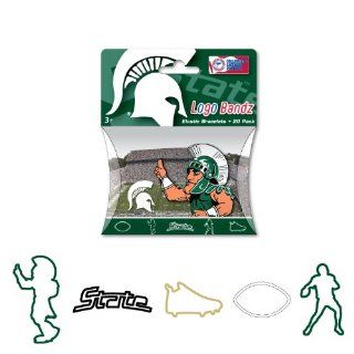 Forever Collectibles NCAA Michigan State Spartans Michigan State Logo Bandz Bracelets 2nd Version Sports & Outdoors