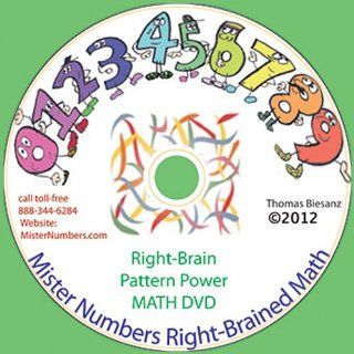 Misternumbers Right brain Pattern Power Math DVD: Thomas Biesanz aka MisterNumbers: Movies & TV
