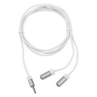 Jensen iPod Audio/Video 3.5mm to RCA Cable   6ft (1.8M): Electronics