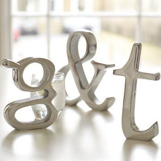 aluminium letters by the letteroom