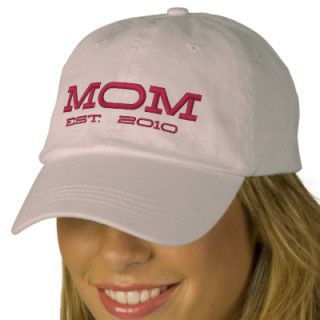 Mom Established 2010 (customizable) Embroidered Baseball Cap