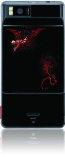 Skinit Protective Skin for DROID X   The Devils Travails: Cell Phones & Accessories