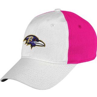 Reebok Baltimore Ravens Breast Cancer Awareness Women's Slouch Adjustable Hat Adjustable : Sports Fan Baseball Caps : Sports & Outdoors