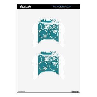 Snowflakes Xbox 360 Controller Skin