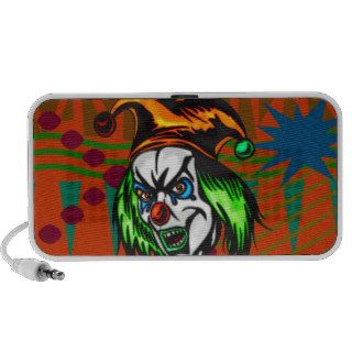 Mentally Insane Evil Clown Portable Speaker