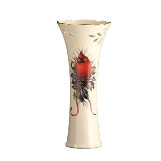 Lenox Winter Greetings Pierced Bud Vase: Decorative Vases: Kitchen & Dining