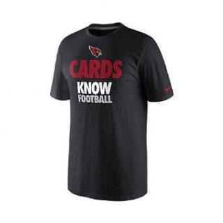 NIKE Men's Arizona Cardinals Draft 2 "Cards Know Football" Short Sleeve T Shirt   Size: Medium, at  Mens Clothing store
