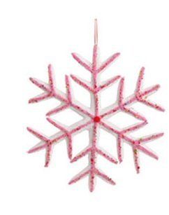 18" Cupcake Heaven Over Sized Snowflake Cookie Commercial Christmas Ornament   Decorative Hanging Ornaments