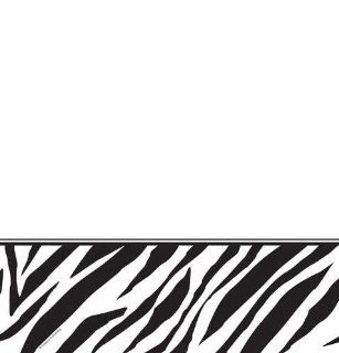 Creative Converting Animal Print Zebra Plastic Table Cover, Rectangle 54 x 108" Toys & Games