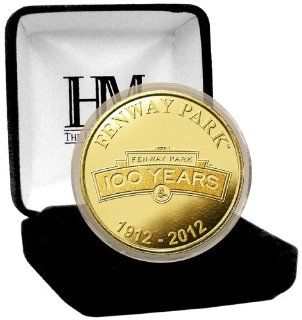 MLB Boston Red Sox Fenway Park 100th Anniversary Gold Coin : Sports Related Collectible Photomints : Sports & Outdoors