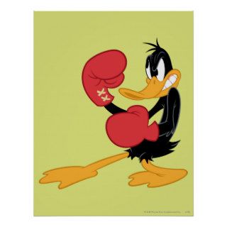Daffy Duck the Boxer Posters