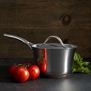 Anolon Nouvelle Stainless Steel 3.5 Quart Covered Saucepan's