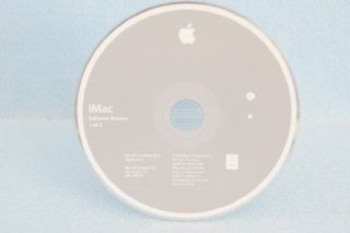 iMac Software Restore Disc Number 1 of 5 Macintosh Version 9.2.2 CD Version 1.0 Part Number: 691 3997 A Installation Software: Software