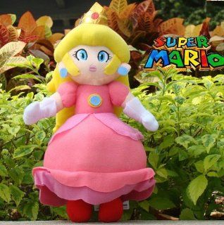 Super Mario Princess Peach Plush Toy Stuffed Toy 7": Toys & Games