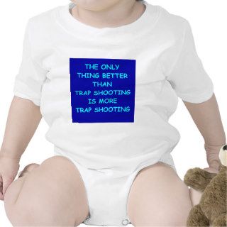 trap shooting baby bodysuits