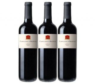 Vintage Wine Estates Host Favorites Merlot 3 Bottle Wine Set —