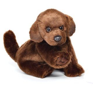 CHOCOLATE BROWN LABRADOR Small Plush Dog New Toy Adorable Kids love Nat & Jules: Toys & Games