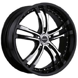 Boss 337 22 Black Wheel / Rim 5x120 with a 20mm Offset and a 82.80 Hub Bore. Partnumber 33780999 Automotive