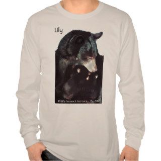 Lily and Cubs   R. Hamilton   long sleeve Tee Shirts