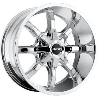 MKW Offroad M81 18 Chrome Wheel / Rim 8x170 with a 10mm Offset and a 130.80 Hub Bore. Partnumber M81 1890817010C: Automotive