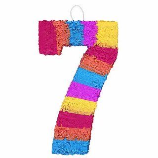 Number 7 Pinata, 22" x 14" Toys & Games